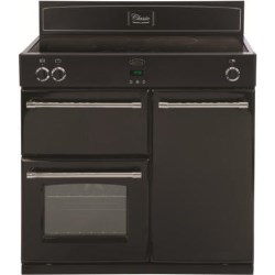 Belling Classic 90Ei Black 90cm Electric Range Cooker with Induction Hob - 444441895