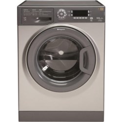 Hotpoint WDUD9640G Free-Standing Washer Dryer in Grafhite - WDUD9640G