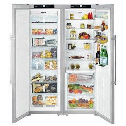 Liebherr NoFrost BioFresh Stainless Steel Side By Side - SBSES7263