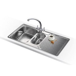 Franke Ariane 1.5 Bowl Right Hand Drainer Sink and Tap Pack - ARX651PRPACK