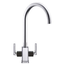 Ex-display - Franke Mythos MTV Black Glass Shoulder Tap - 77015055/1/FMTVBKCH