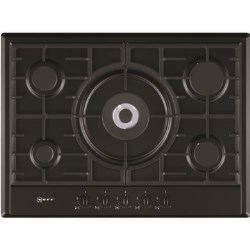 Neff Series 1 70cm 5 Burner Gas Hob with FSD  in Black