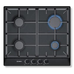 Bosch Avantixx Front Control 60cm Gas Hob in Black