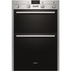 Siemens iQ100 Electric Built In Double Oven in Stainless steel - HB43MB520B
