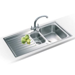 Franke 1.5 Bowl Reversible Stainless Steel Sink - ASX651