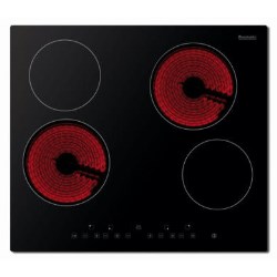 Baumatic 60cm Front Touch Control Ceramic Hob in Black - BHC605