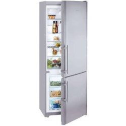 Liebherr 75cm wide NoFrost Freestanding Fridge Freezer with Stainless Steel Door - CNesf5113
