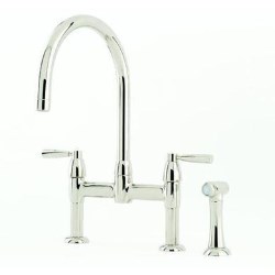 Perrin and Rowe Contemporary Collection Two Hole Mixer Tap - 4293CP