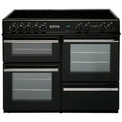 Leisure 100cm Electric Ceramic Range Cooker in Black - RCM10CRK