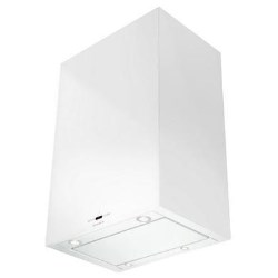 Cubia Isola Gloss 45cm Island Hood - White