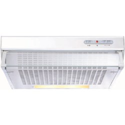 CDA 60cm Conventional Cooker Hood in White - CST6/1WH