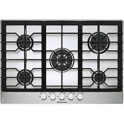 Electrolux Insight 75cm Gas Hob with Cast Iron Pan Support in Stainless steel - EHG7822X