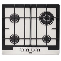 Zanussi Four Burner 60cm Gas Hob in Stainless Steel - ZGS682ICTX