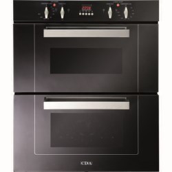 CDA Electric Built Under Double Oven in Black - DC730BL
