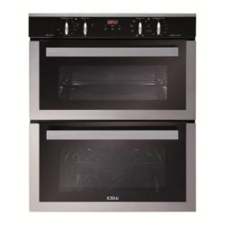 CDA Level 2 Multifunction Electric Built Under Double Oven in Stainless steel - DV710SS