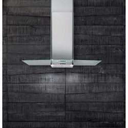 Elica GLACIER80RM 80cm wide Designer Chimney Hood in Stainless steel