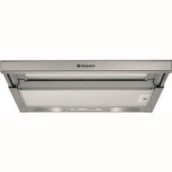 Hotpoint 60cm wide Telescopic Hood in Stainless steel - HSFX