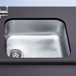 Smeg Alba Underslung sink bowl width 450mm - UM45