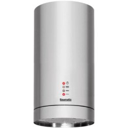 Baumatic Pythagora 35cm Cylinder Island Cooker Hood in Stainless steel - PV372SS