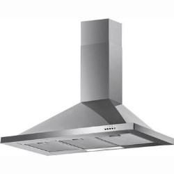 Baumatic Stainless Steel 100cm Chimney Hood - F100.2SS