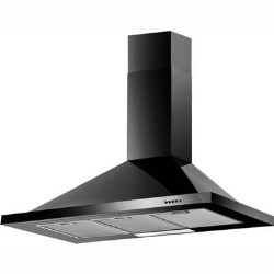 Baumatic Black 100cm Chimney Hood - F100.2BL