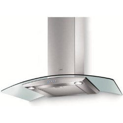 Elica Arch Curved Glass 90cm Chimney Hood in Stainless Steel - ARCH90