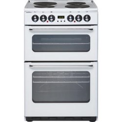 New World Newhome ES550DOm 55cm Double Oven Electric Cooker - 444440033