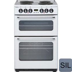 New World Newhome ES550DOm 55cm Double Oven Electric Cooker - 444440034