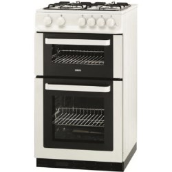 Zanussi 50cm Gas Cooker in White - ZCG561FW