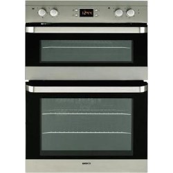Beko Fanned Electric Built In Double Oven in Stainless Steel - ODF22300X