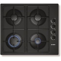 Bosch Classixx 60cm Four Burner Gas Hob in Black