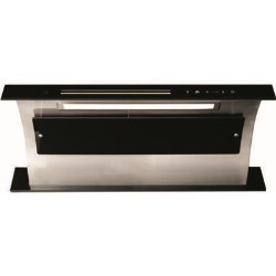 CDA Level 3 Downdraught Extractor in Black - 3D9BL