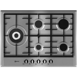 Neff Series 1 Five Burner 70cm Gas Hob in Stainless Steel - T25S76N0