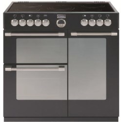 Stoves Sterling 900E 90cm Electric Range Cooker in Black - 444440466