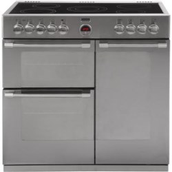 Stoves Sterling 900E 90cm Electric Range Cooker in Stainless Steel - 444440467