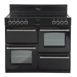 Belling Classic 1000E 100cm Electric Range Cooker - Black