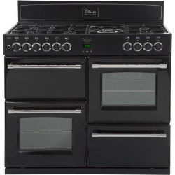 Belling Classic 1100GT 110cm Gas Range Cooker in Black - 444440400