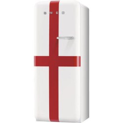 Smeg Retro Style Fridge with Ice Box - Left Hand Hinge - FAB28YSG