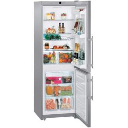 Liebherr NoFrost Freestanding Fridge Freezer with Stainless Steel Door - CUNESF3503