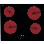 Smeg Cucina 60cm Touch Control Ceramic Hob with Straight Edge Glass