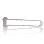 Bosch Exxcel Facetted Box Design And Glass Canopy 90cm Island Hood in Brushed steel