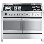 Smeg Opera 120cm Dual Fuel Range Cooker in Stainless steel