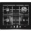 Neff Series 3 Tempered Glass Base Gas Hob