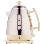 Dualit Cordless 1.5L Jug Kettle in Cream and Stainless Steel
