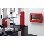Smeg 50s Retro Style Natural Gas Wall Fire in Red