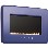 Smeg 50s Retro Style Natural Gas Wall Fire in Dark Blue