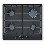 Bosch Avantixx Front Control 60cm Gas Hob in Black