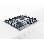Bosch Exxcel 60cm Front Control Gas Hob in Stainless Steel in Brushed steel