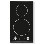 Bosch Logixx 2 Zone Induction Electric Hob  in Black