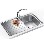 Franke Ascona Single Bowl Stainless Steel Sink with Reversible Drainer